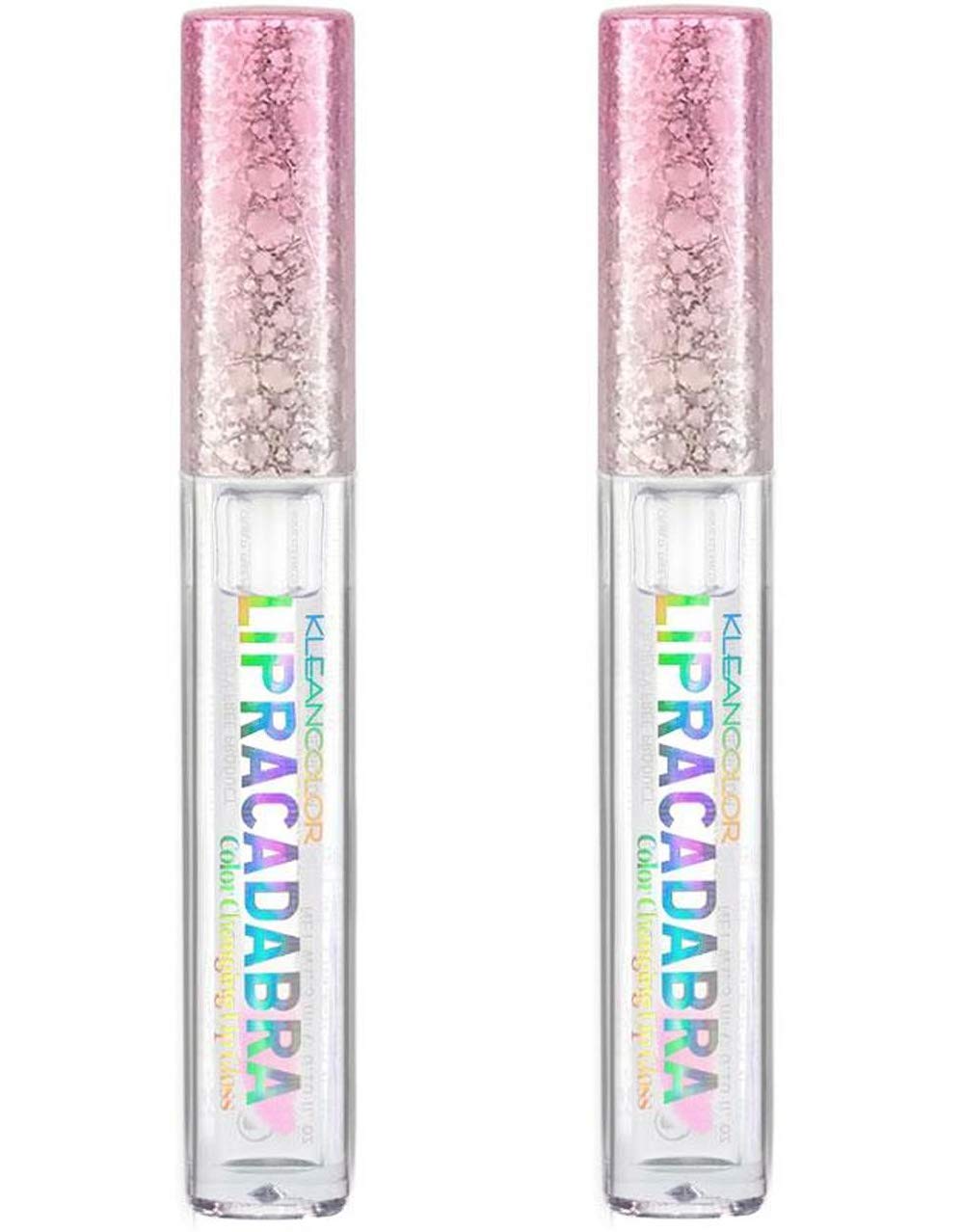LIPRACADABRA Color Changing Lip Gloss Set of 2 - Moisturizing & Long Lasting, Magical Hue Shift for Day to Night Looks, Perfect for Parties, Dates & Everyday Wear