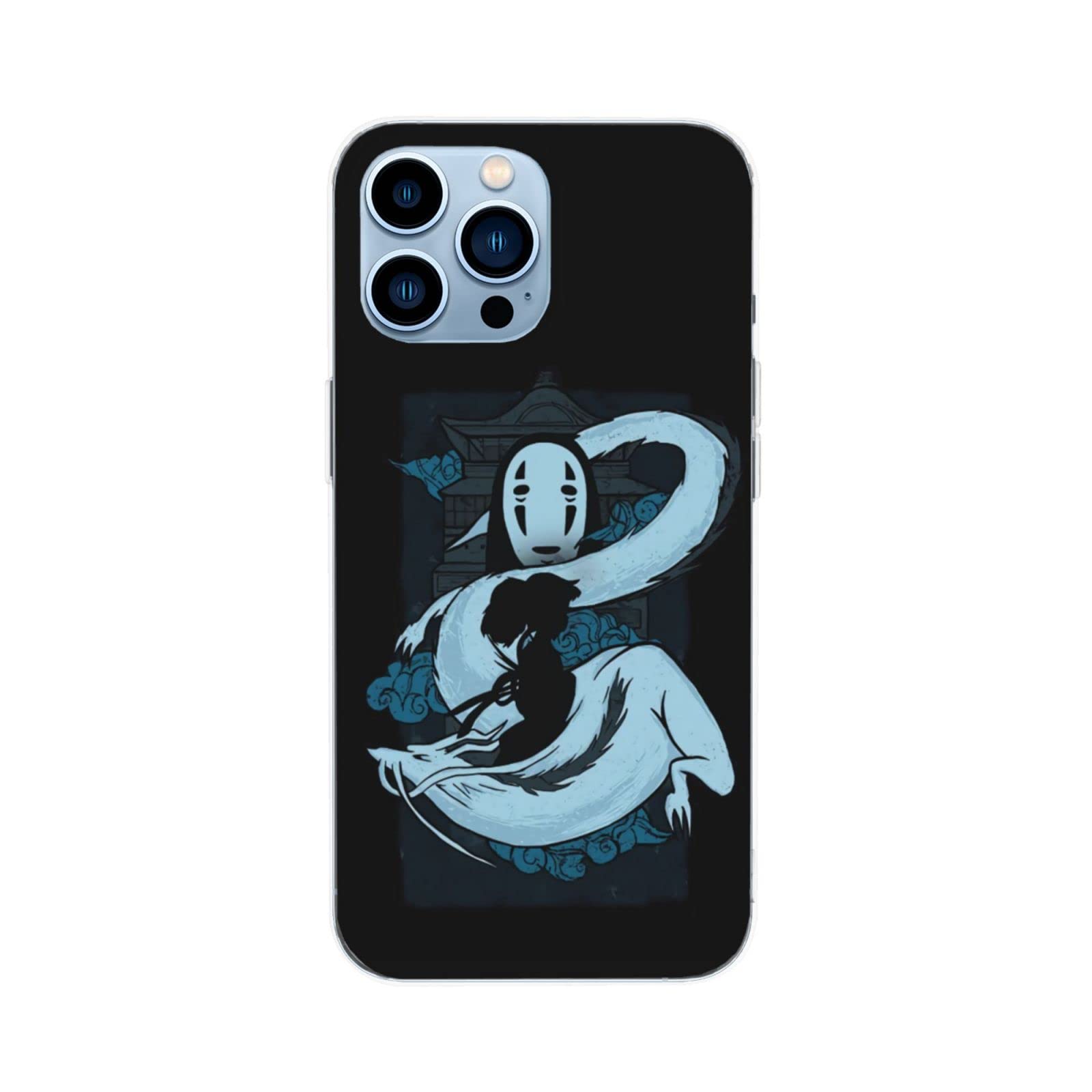 Spirited Away Anime Phone Case for iPhone 13 Pro Max (6.7 Inch) - Premium Protective Cover with Studio Ghibli Design | Perfect for Fans, Travel & Everyday Use