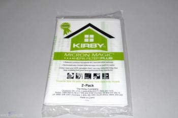 Kirby Micron Magic Vacuum Bags - 12 Pack White HEPA Filtration Replacement Bags for Kirby Vacuums | Perfect for Pet Hair, Allergies & Deep Cleaning