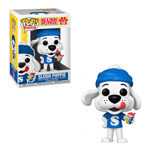 Funko Pop! AD ICONS: Slush Puppie #106 - Collectible Vinyl Figure for Fans & Decor - Perfect for Display in Home, Office, or Gaming Room