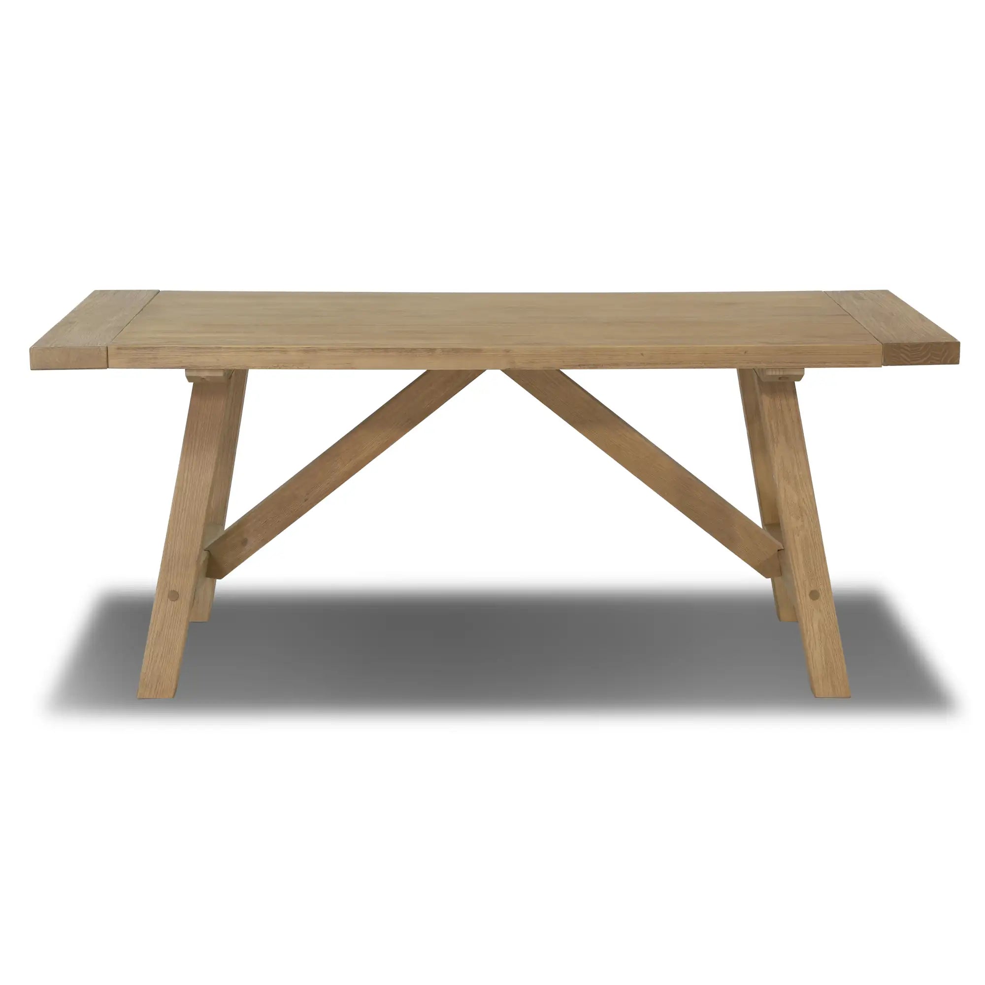 Customizable Cascais 72-Inch Modern Dining Table - Extendable Wooden Table for 8-10 People - Perfect for Family Gatherings & Dinner Parties