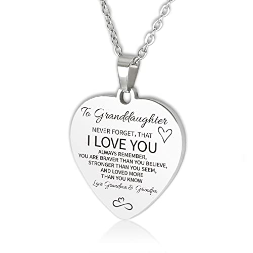To our granddaughter
