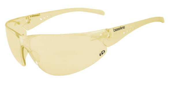 Air Blade Amber Lens Sunglasses - 2 Pairs UV Protection Polarized Glasses for Driving, Cycling & Outdoor Sports