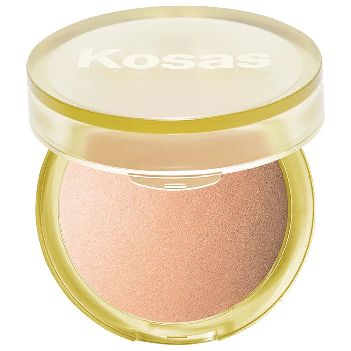 KOSAS Baked Bronzer - Talc-Free, Glowy Warmth for a Sun-Kissed Look | Perfect for Everyday Wear & Natural Makeup Looks