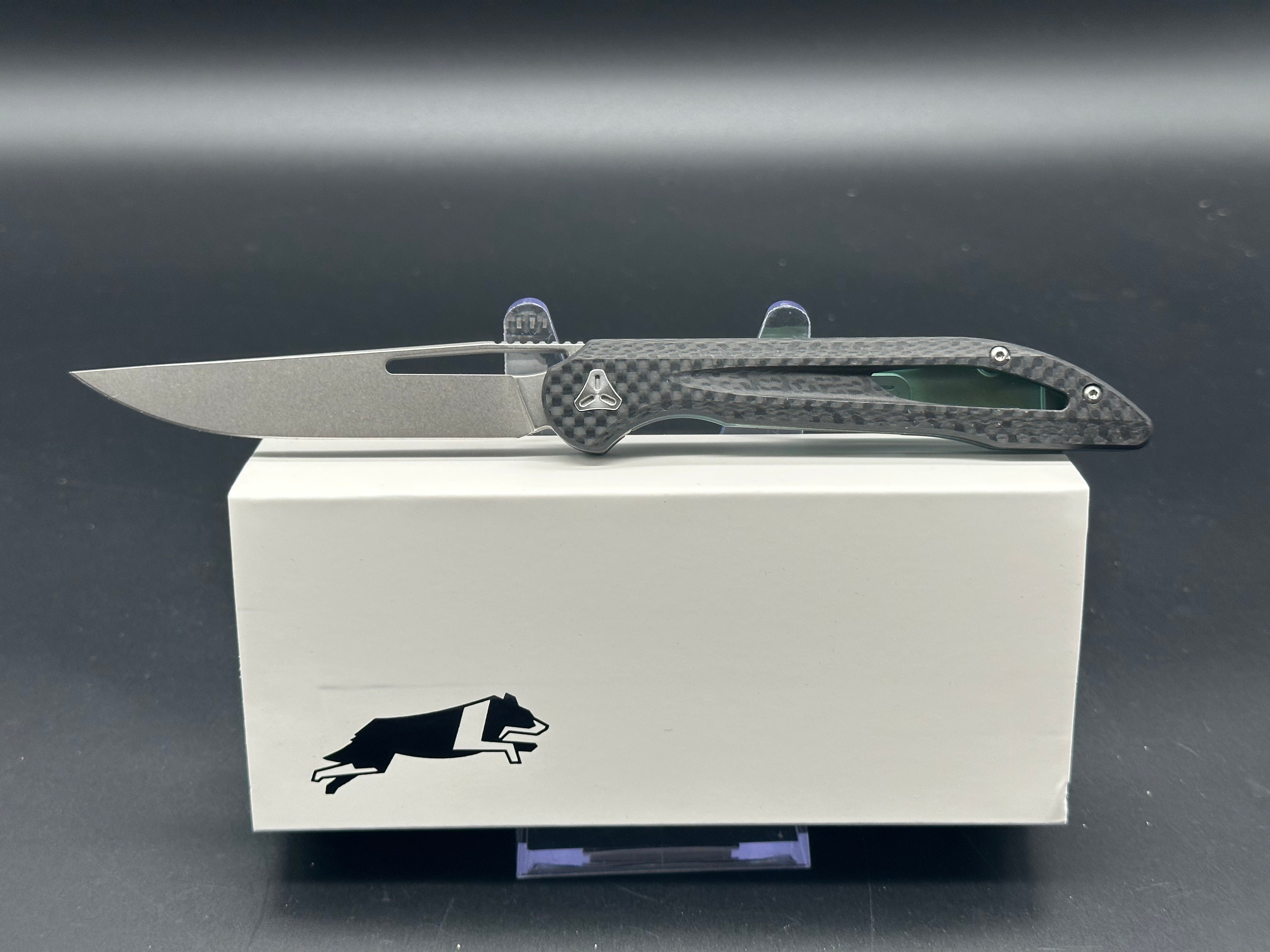 Boos Blades Smoke 2.0 Folding Knife - Exclusive BladeHQ Edition | EDC Pocket Knife for Outdoor, Camping & Everyday Carry