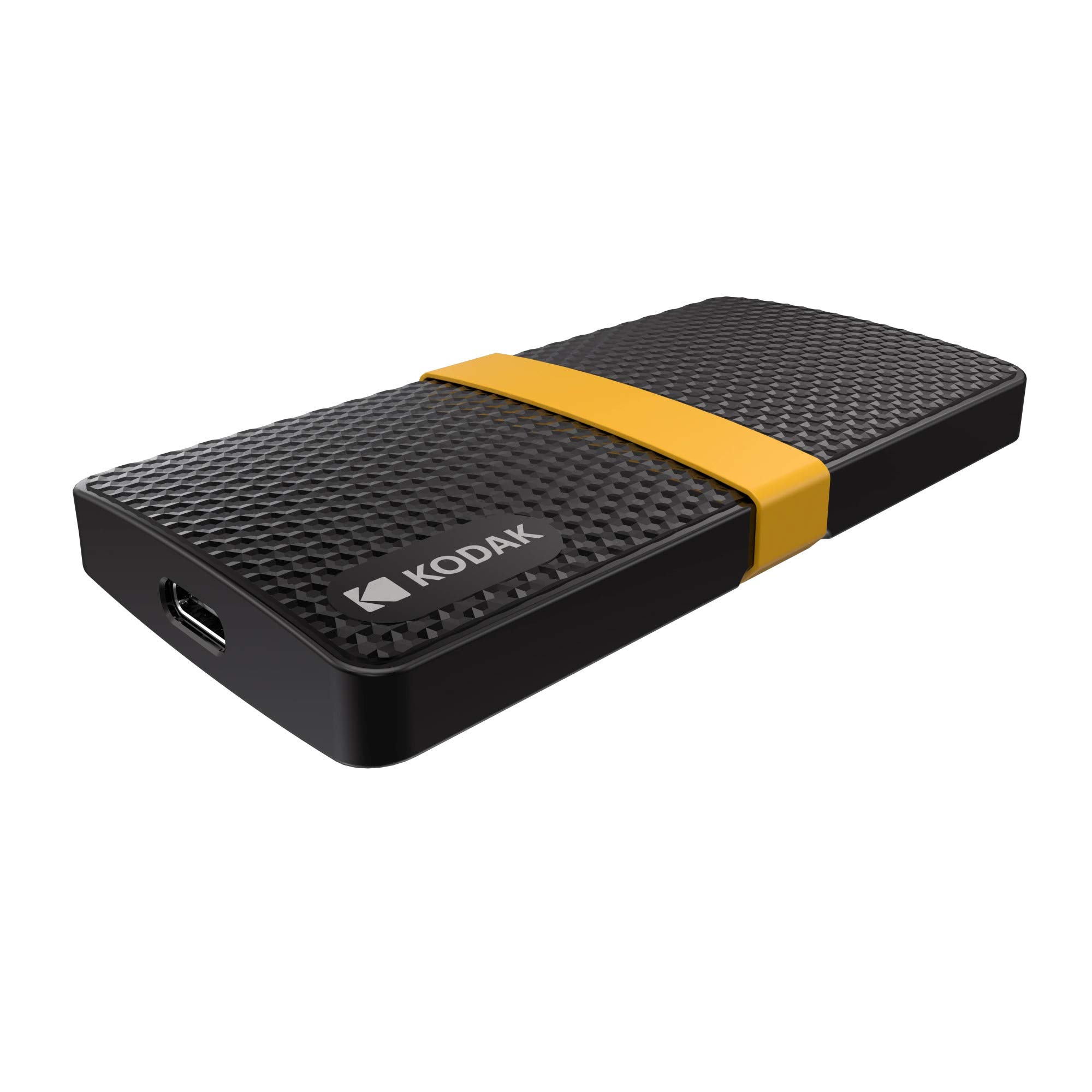 KODAK X200 1TB Portable SSD - USB-C 3.1 Gen 2 (10Gbps) External Solid State Drive - Fast Data Transfer for Photography, Gaming & Backup Storage