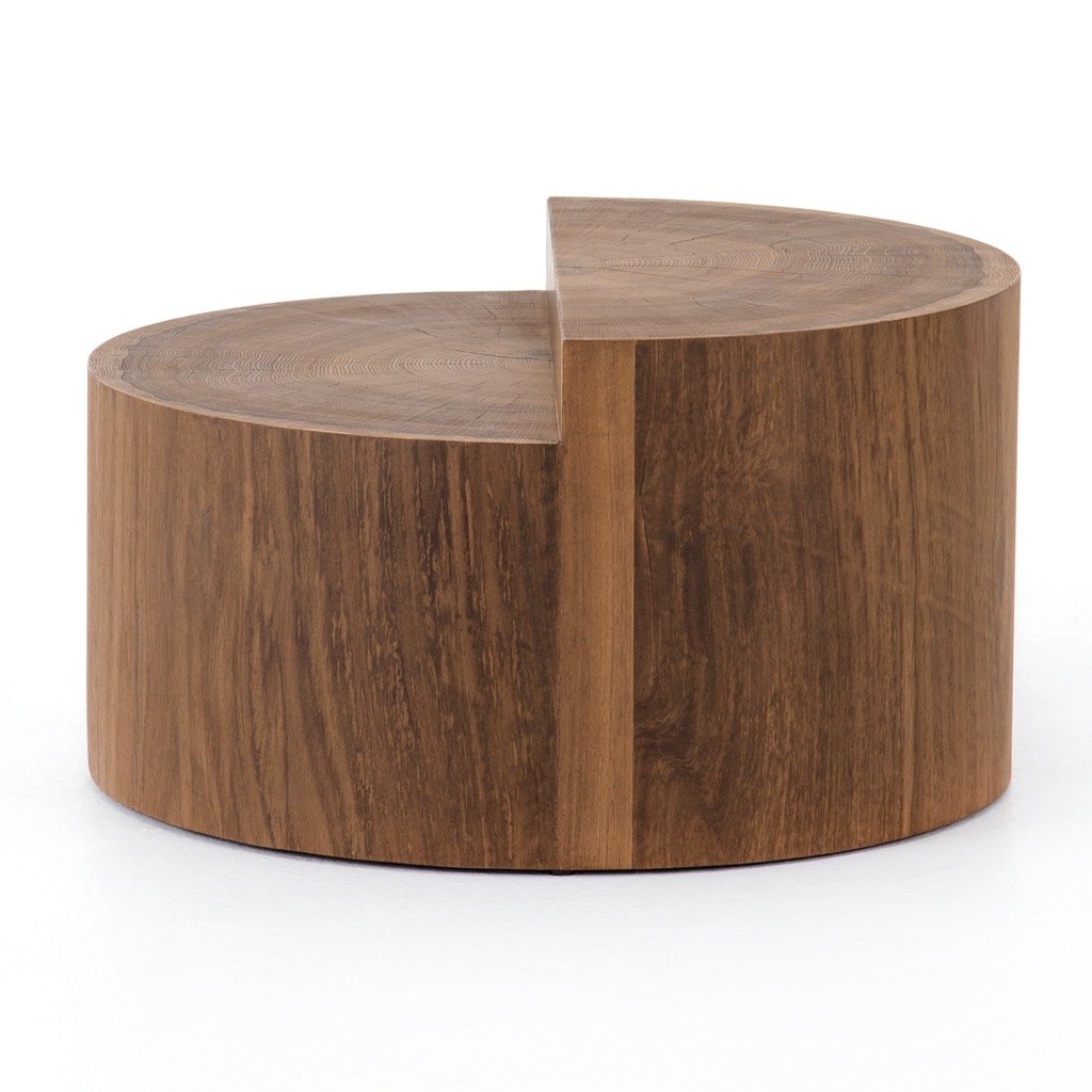 Bates Bunching Table - Caramel Ash Veneer Dining Table for Kitchen, Dining Room & Small Spaces | Modern & Stylish Home Furniture