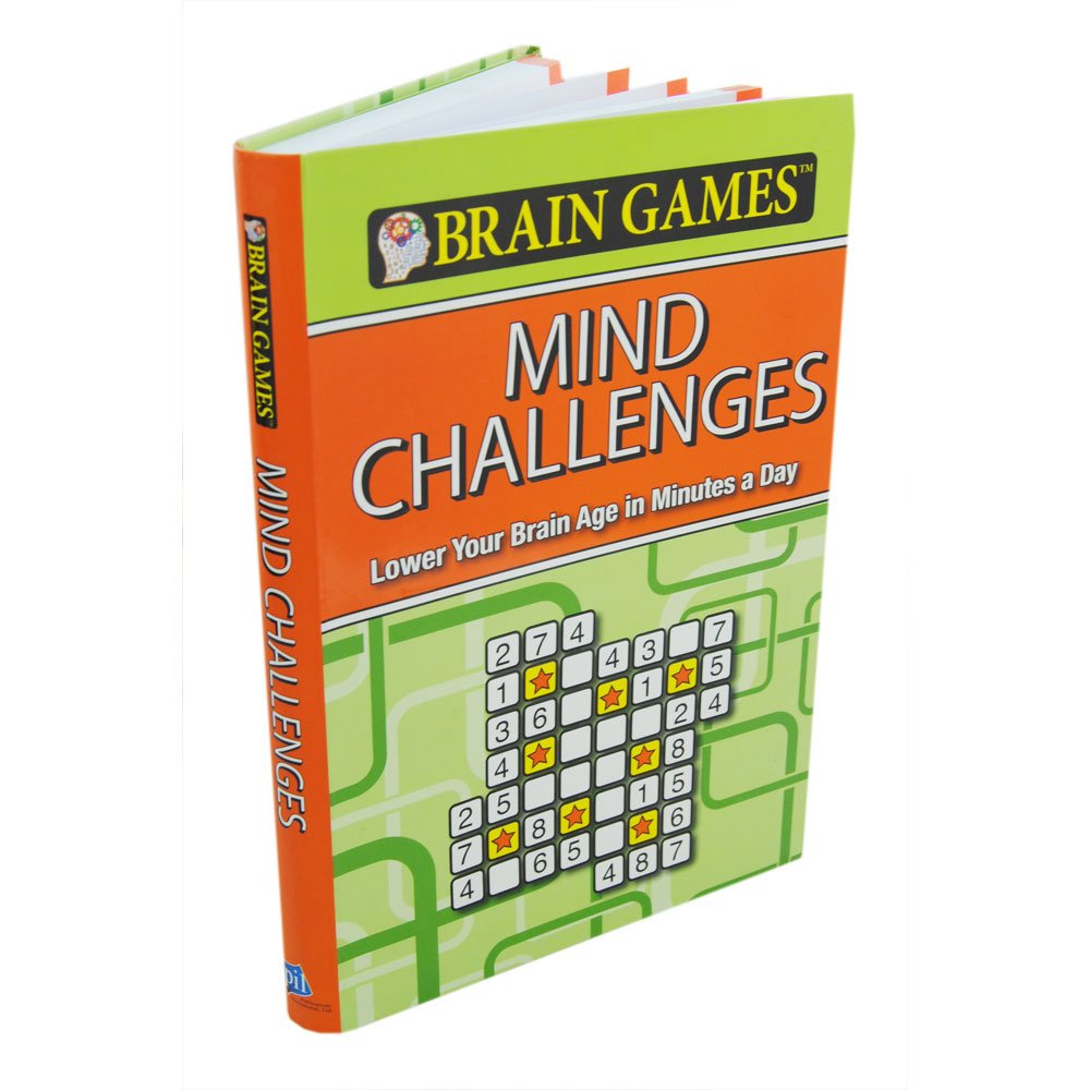 Brain Games - Fun Mind Challenges & Puzzles for Adults & Kids | Improve Memory & Focus with Engaging Brain Teasers | Perfect for Family Game Night & Mental Exercise