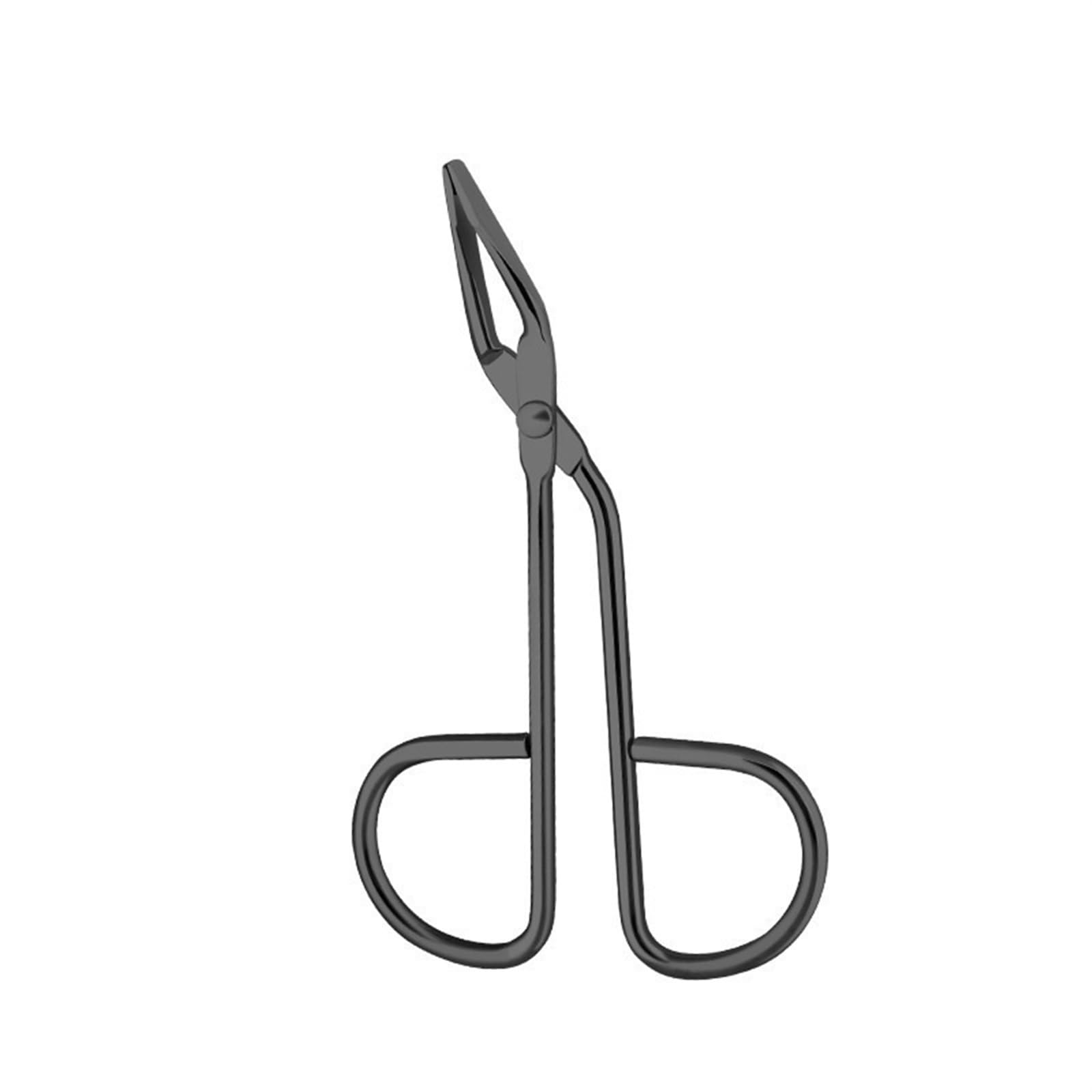 Professional Stainless Steel Hair Removal Tweezers - Pointed & Slant Tip for Eyebrows, Facial Hair, and Splinters - Precision Makeup Beauty Tool (Silver) - Perfect for Home, Salon, and Travel Grooming Kit