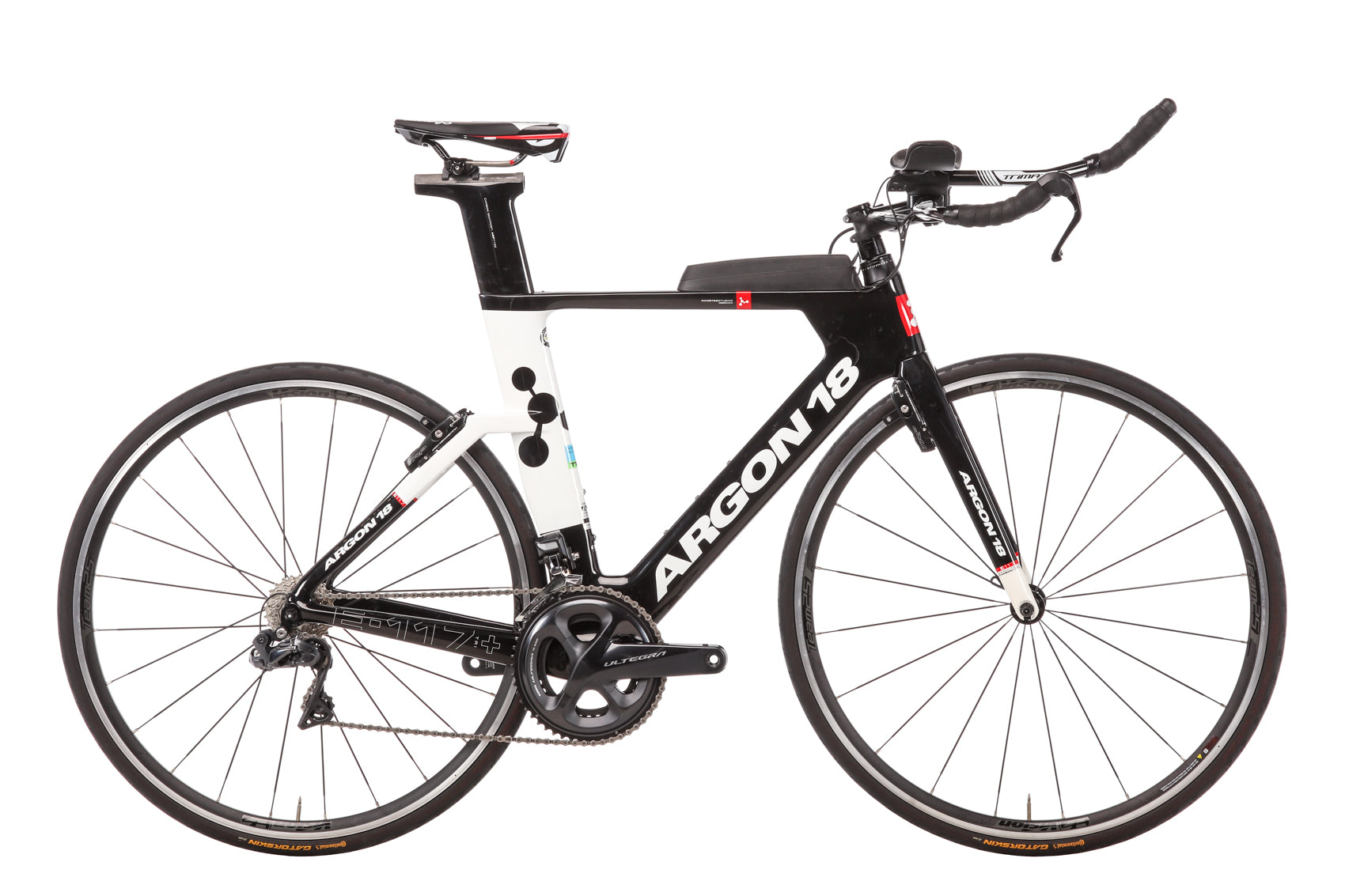Argon 18 E-117+ Triathlon Time Trial Bike - 2018 Model, Medium Size | Perfect for Competitive Triathlons & Time Trial Races