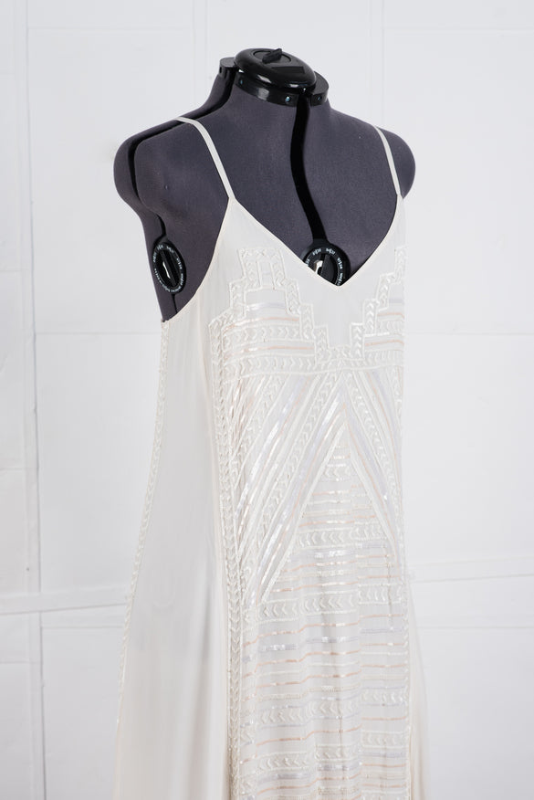 Mara Hoffman Selene Wedding Gown - Elegant Lace Bridal Gown for Beach, Garden & Destination Weddings