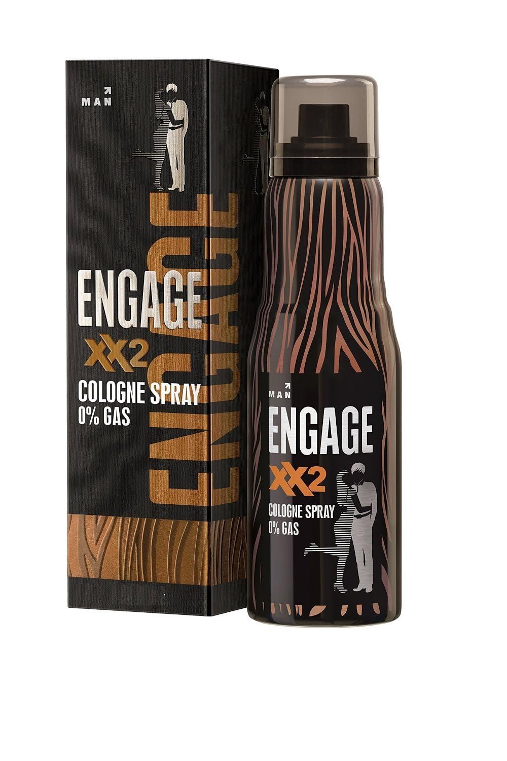 Engage X.X.2 Cologne for Men - Spicy Citrus Fragrance, Long Lasting Skin-Friendly Perfume (135ml) | Daytime Wear, Office & Date Night Scent