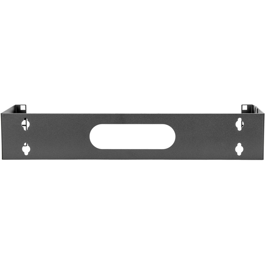 2U 19 Inch Wall Mount Bracket for Patch Panels - Heavy Duty Hinged Rack Mount Bracket with Adjustable Depth - Perfect for Server Racks, Network Cabinets & Data Center Installations