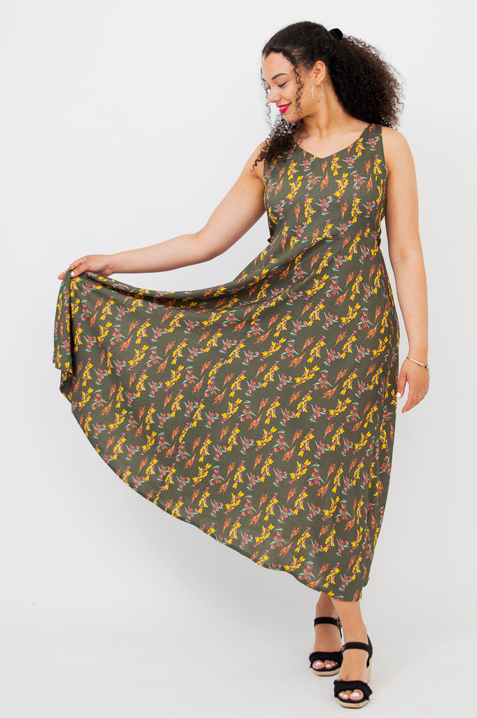 Coraline Dress - Wonder Collection | Soft Linen Bamboo Blend Summer Dress for Women | Perfect for Beach Vacations & Boho Chic Outfits