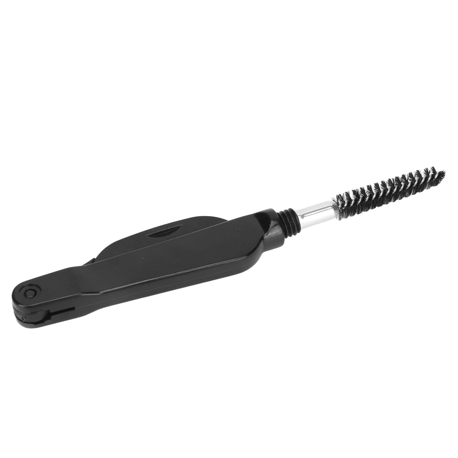 Foldable Dual Head Lash & Eyebrow Comb - Black Cosmetic Brush for Eyelash & Brow Styling - Perfect for Makeup Application & Grooming