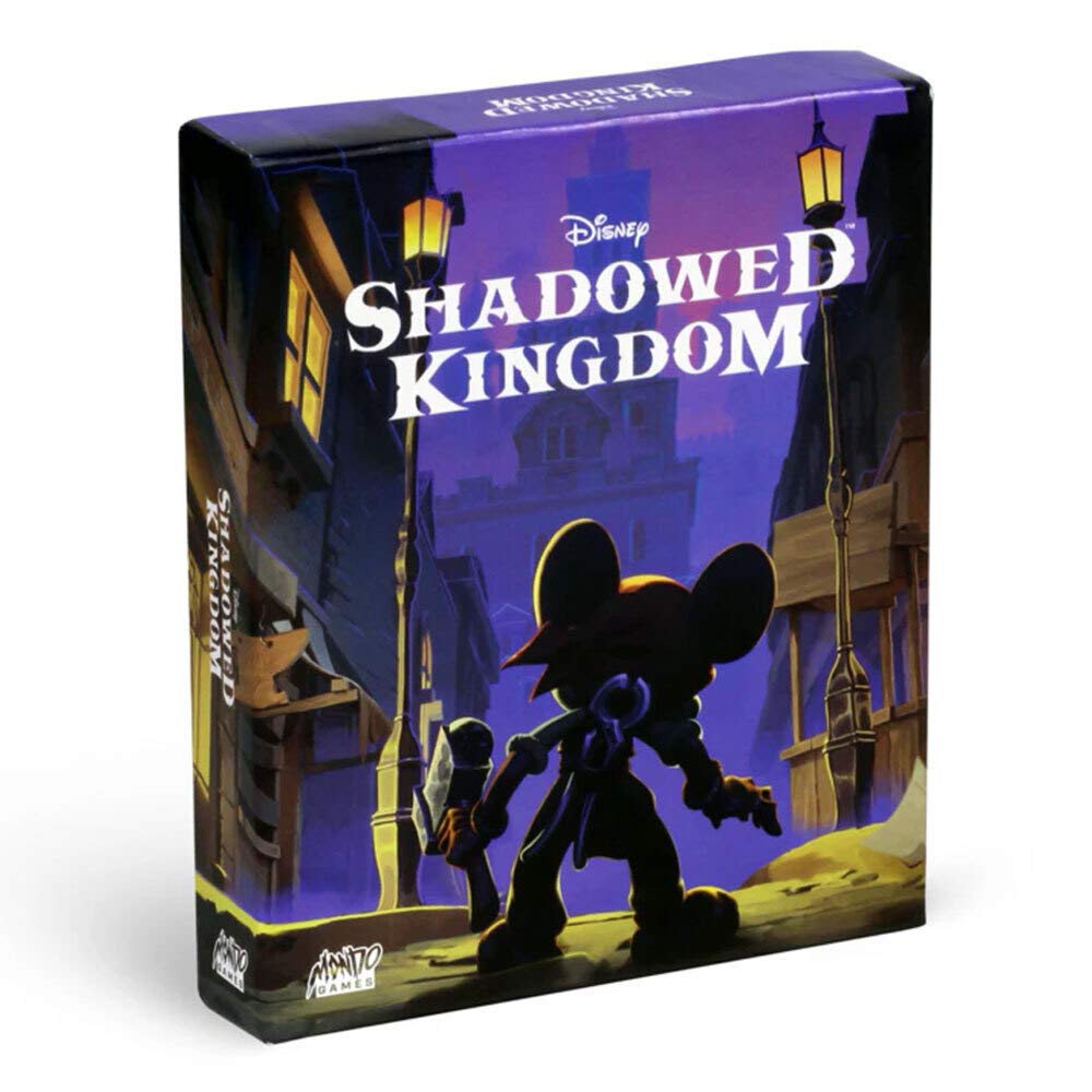Disney Shadowed Kingdom Board Game - Family Adventure Strategy Game for Kids & Adults - Perfect for Game Nights & Disney Movie Themed Parties