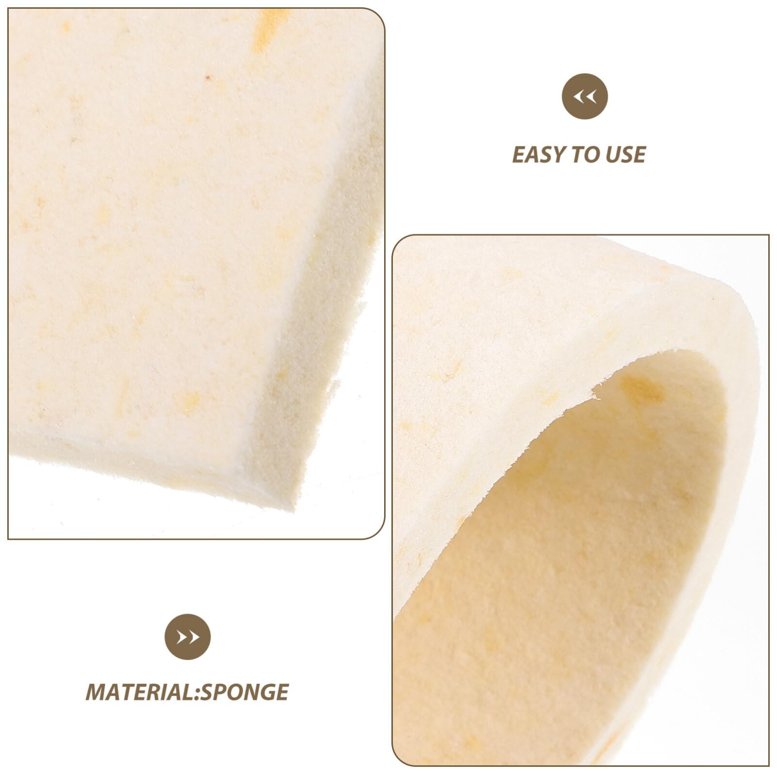 EXCEART 1 Sheet Sponge Heat Press Pad Insulation Mat - Replacement Pad for Heat Press Machine - Perfect for T-Shirt Printing, Sublimation & DIY Crafts