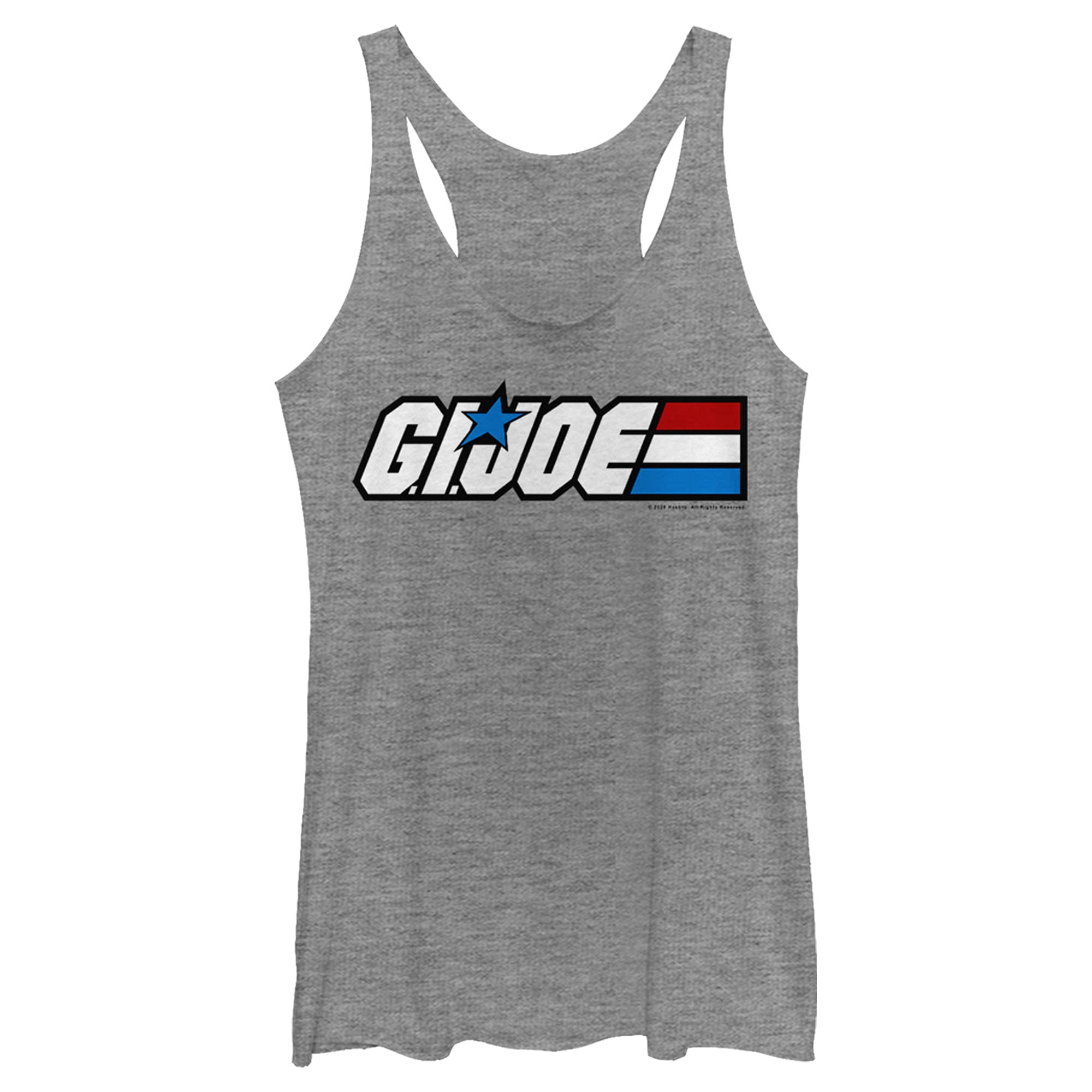 Classic GI Joe Logo Women's Racerback Tank Top - Comfortable Vintage Graphic Tee for Casual Wear, Gym, Summer Outfits & Fan Merchandise
