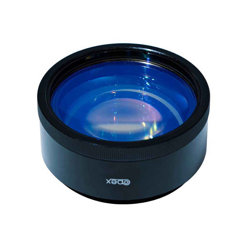 OPEX 110x110mm Fiber F-Theta Scan Lens with M85 Thread - 1064nm Wavelength Compatible for YAG Laser Marking Machines | Ideal for Metal Engraving, Jewelry Etching & Industrial Laser Cutting Applications