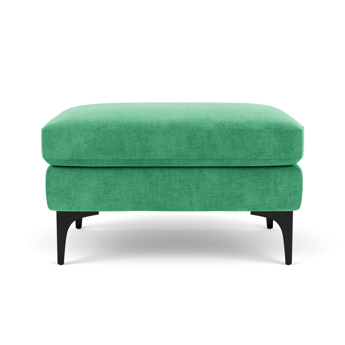 Astha Fabric Ottoman Stool - Soft Round Storage Pouf with Removable Cover for Living Room, Bedroom & Nursery - Perfect for Extra Seating & Home Decor