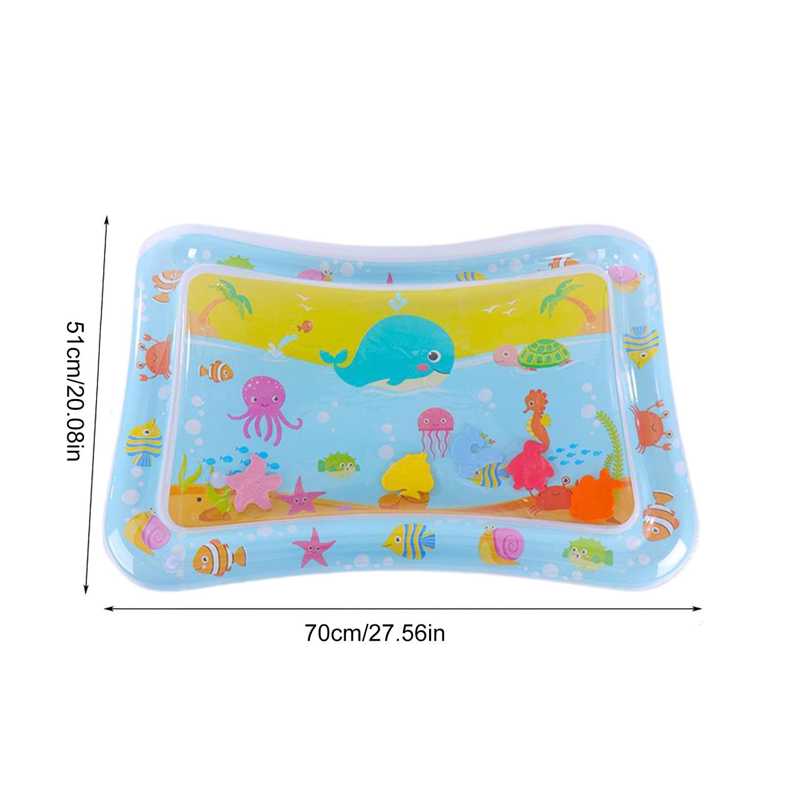 Inflatable Sea Sensory Play Mat for Kids - Large Water Activity Toy for Sensory Development & Playtime Fun