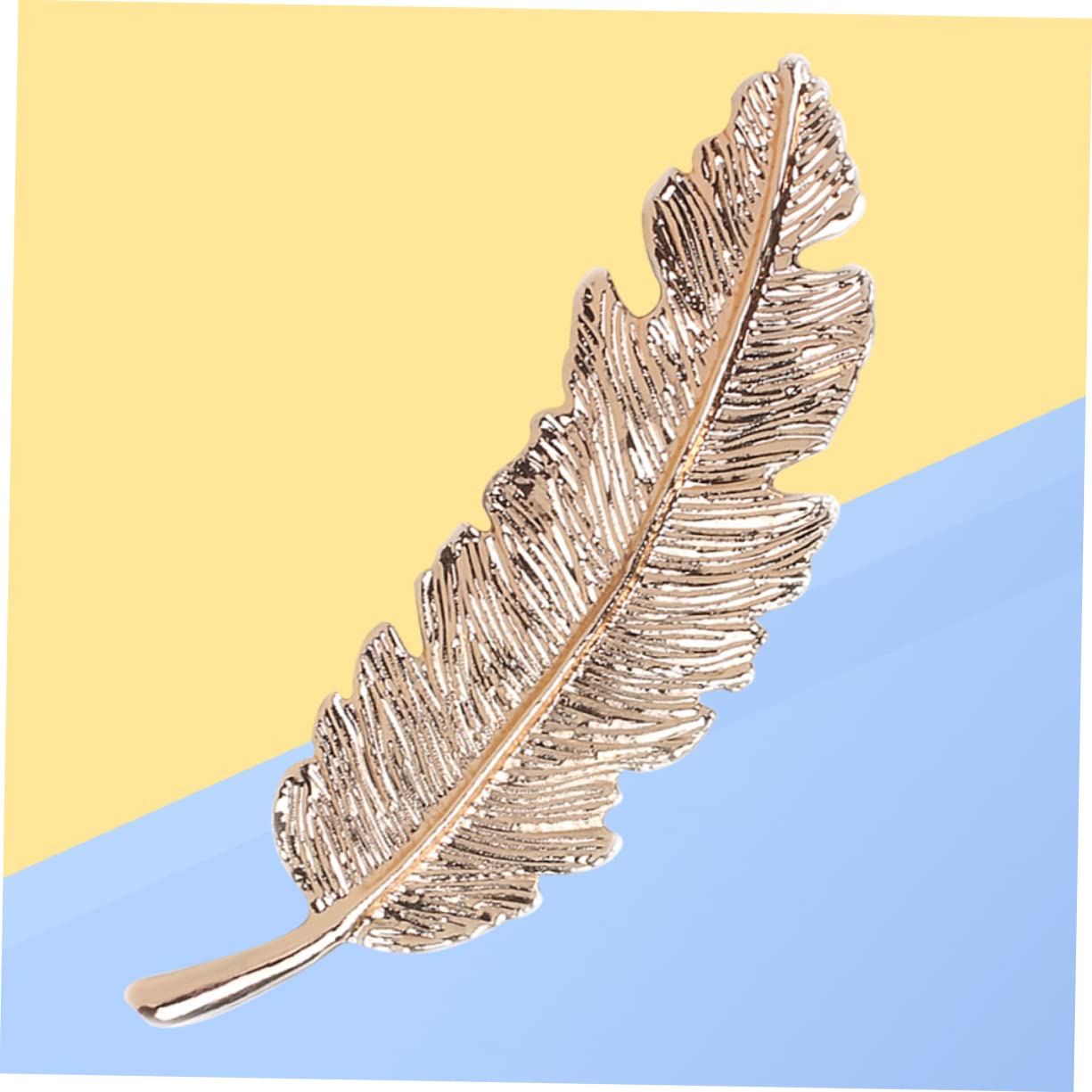 POPETPOP Handmade Gold Bridal Hairpin - Leaf Hair Clip for Women & Girls | Wedding, Prom, Party Hair Accessories
