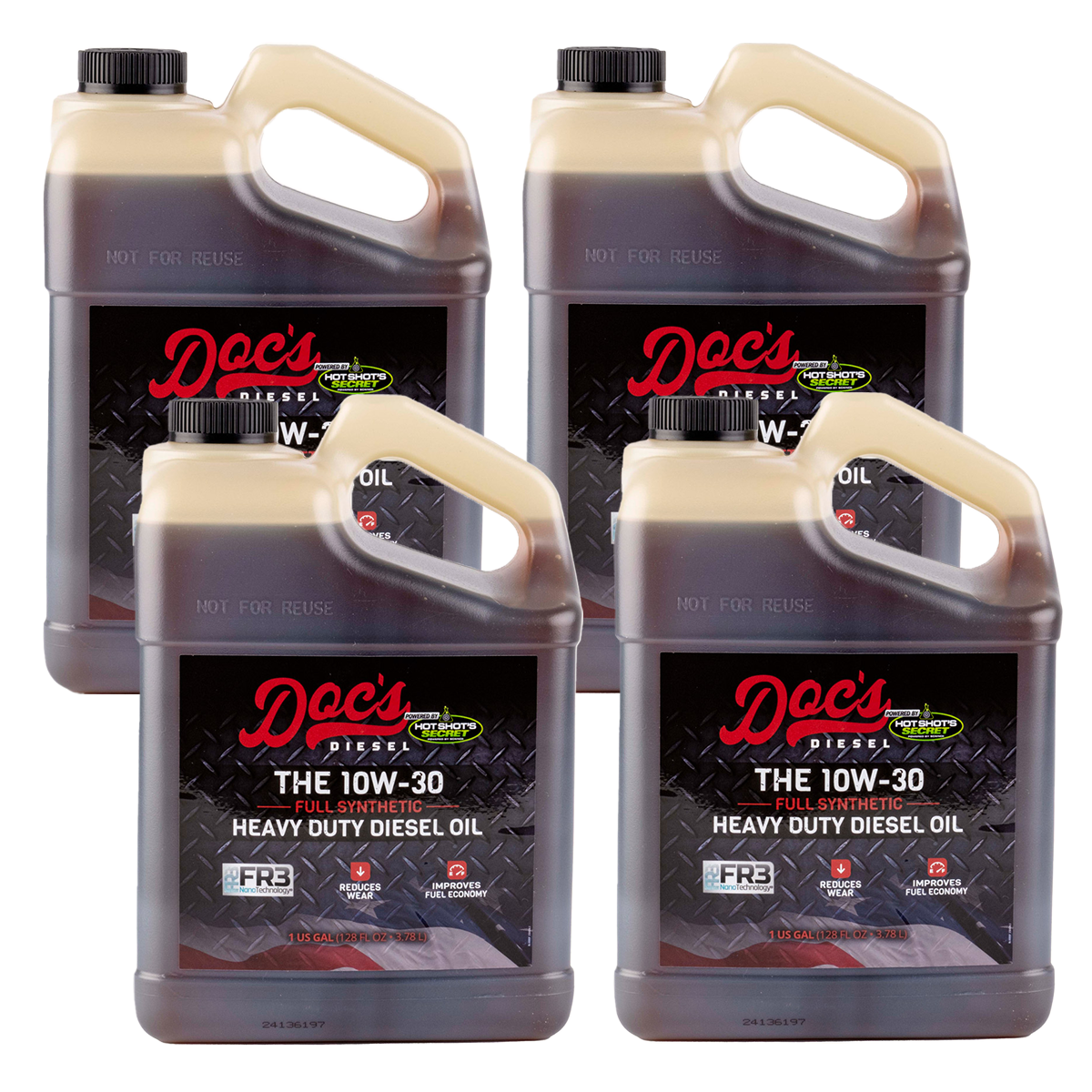 Doc's Diesel 6.7L Powerstroke Full Synthetic 10W-30 Motor Oil Change Kit for Ford Trucks (2011-2025) - Complete Engine Protection for Towing, Hauling & Daily Driving