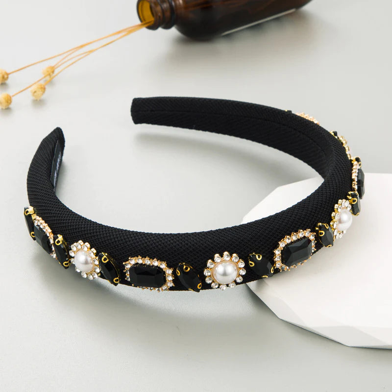 Eli Hairband for Women - Soft & Stretchable Headband (Black) - Perfect for Workouts, Yoga, and Everyday Styling