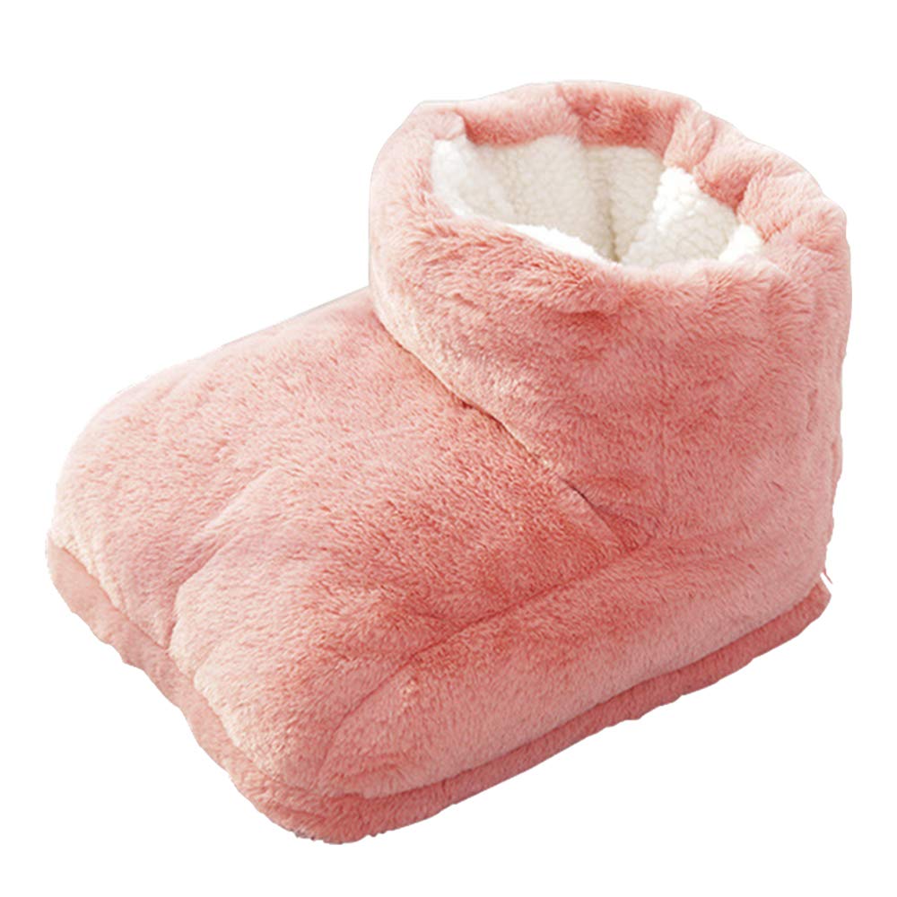 Pannow Electric Foot Warmer Boots - Soft Flannel-Lined, Fast Heating for Cold Feet Relief - Perfect for Home, Office & Bed Use - Stay Warm While Working, Relaxing or Sleeping