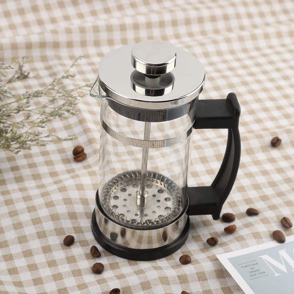 Stainless Steel French Press Coffee Maker for Home & Cafe