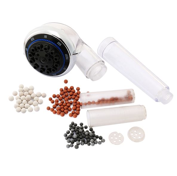 Premium Silk Soft Showerhead - High Pressure Water Saving Rain Shower Head with 6 Spray Modes for Spa-Like Relaxation at Home (Bathroom, Master Bath, Guest Bath)