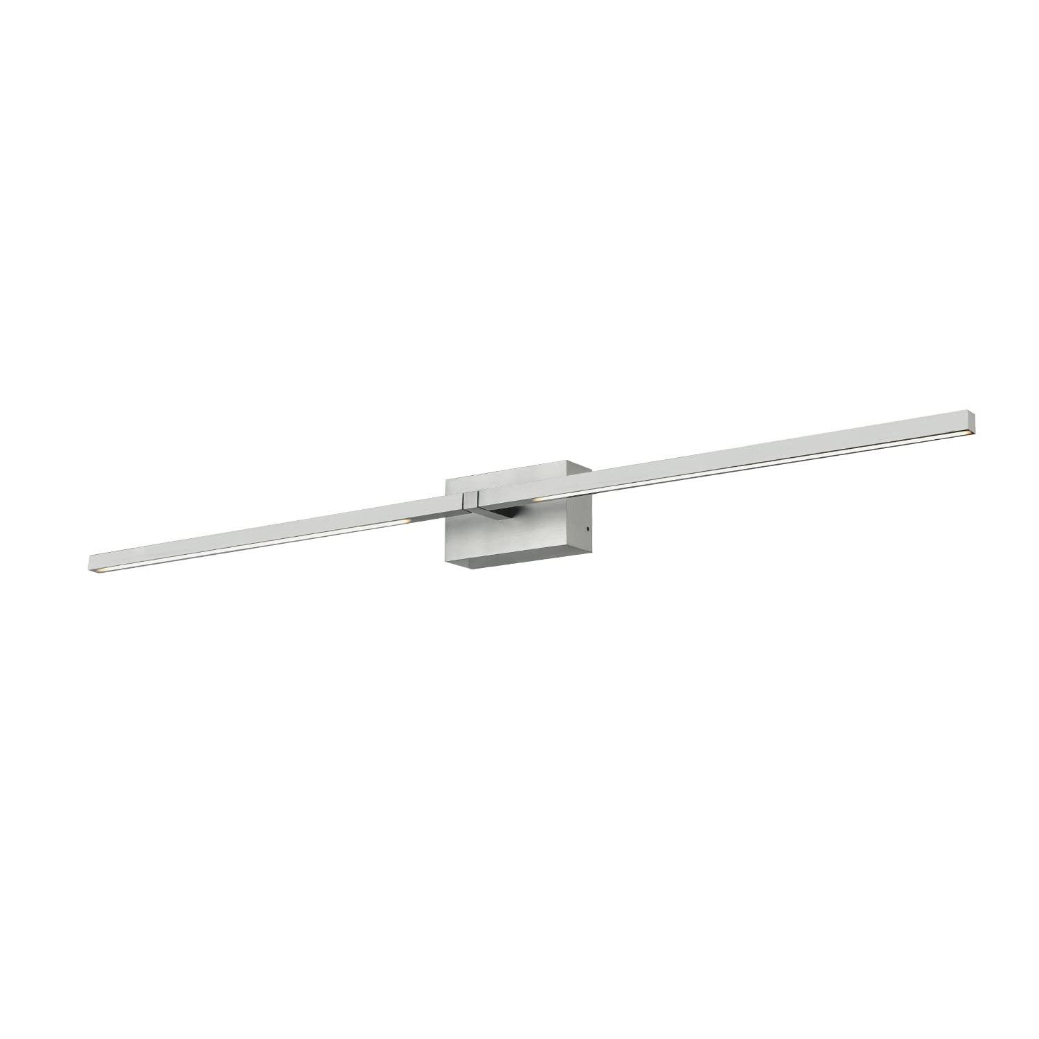 Kuzco Lighting WS25336-BN Pandora LED Wall Sconce in Brushed Nickel - Perfect for Bedroom, Hallway & Living Room Lighting