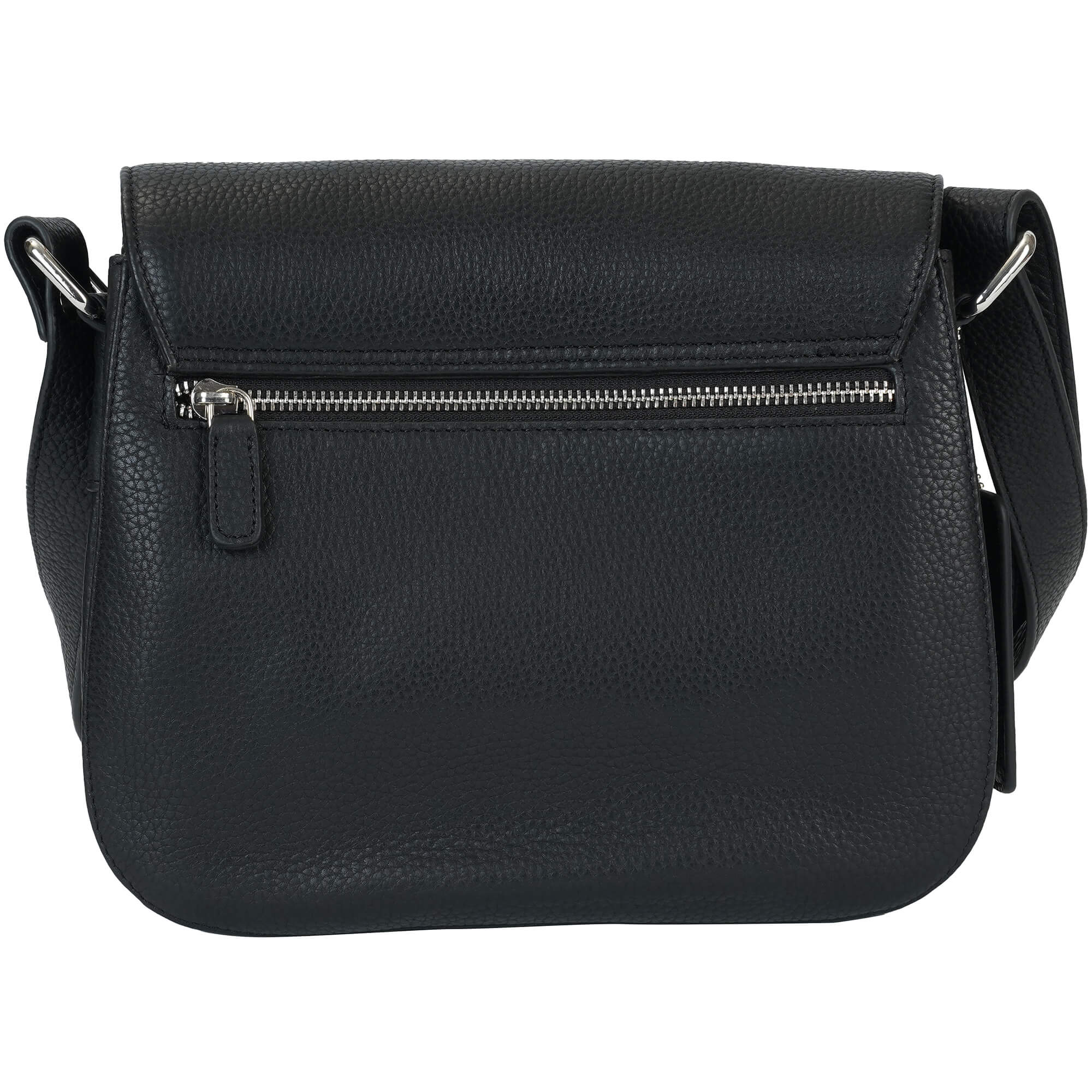 Mancini Pebbled Leather Alison Crossbody Handbag for Women - Stylish & Durable Everyday Purse for Work, Travel & Shopping