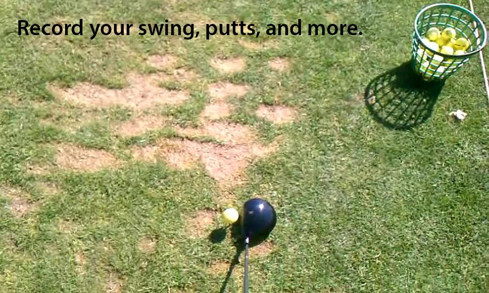 Golf Swing Analyzer & Smartphone Head Mount | Universal Golf Training Aid for iPhone, Samsung, HTC & GoPro | Perfect for Swing Recording & Golf Practice Sessions
