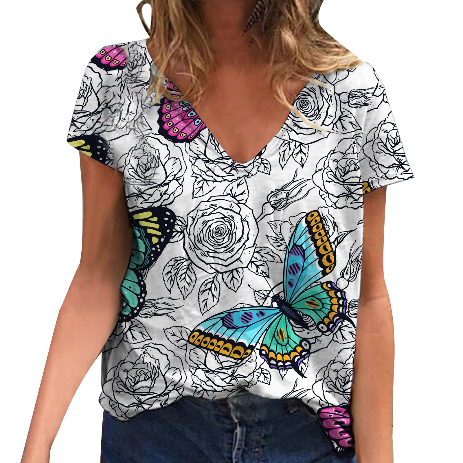 MOKINGTOP Women's Sleeveless Plain Black T-Shirt - Plus Size XL Casual Tank Top for Summer & Fall - Blue (Medium) - Perfect for Daily Wear, Office, Christmas Parties & Holiday Outfits