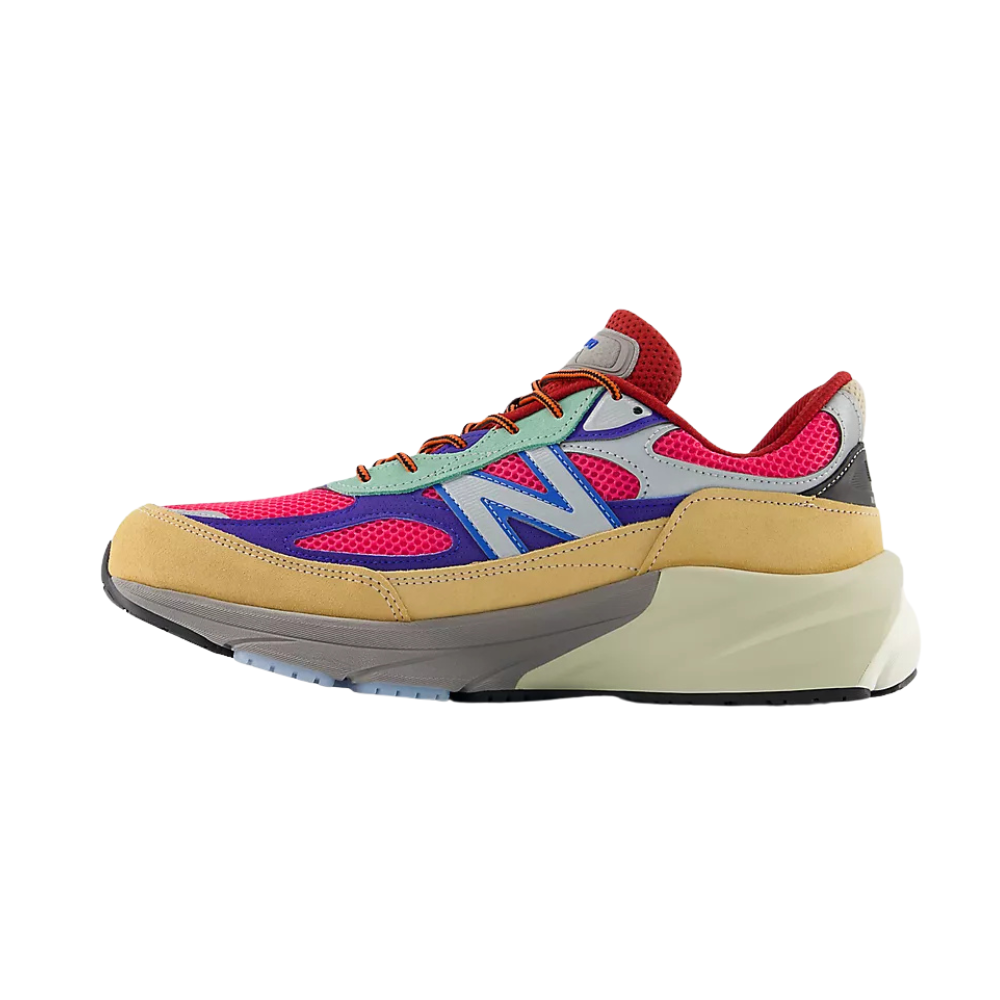 New Balance x Action Bronson 990v6 Sneakers - Hi Pink & Royal Blue Colorway | Limited Edition Running Shoes for Men & Women | Perfect for Jogging, Gym Workouts & Streetwear Fashion