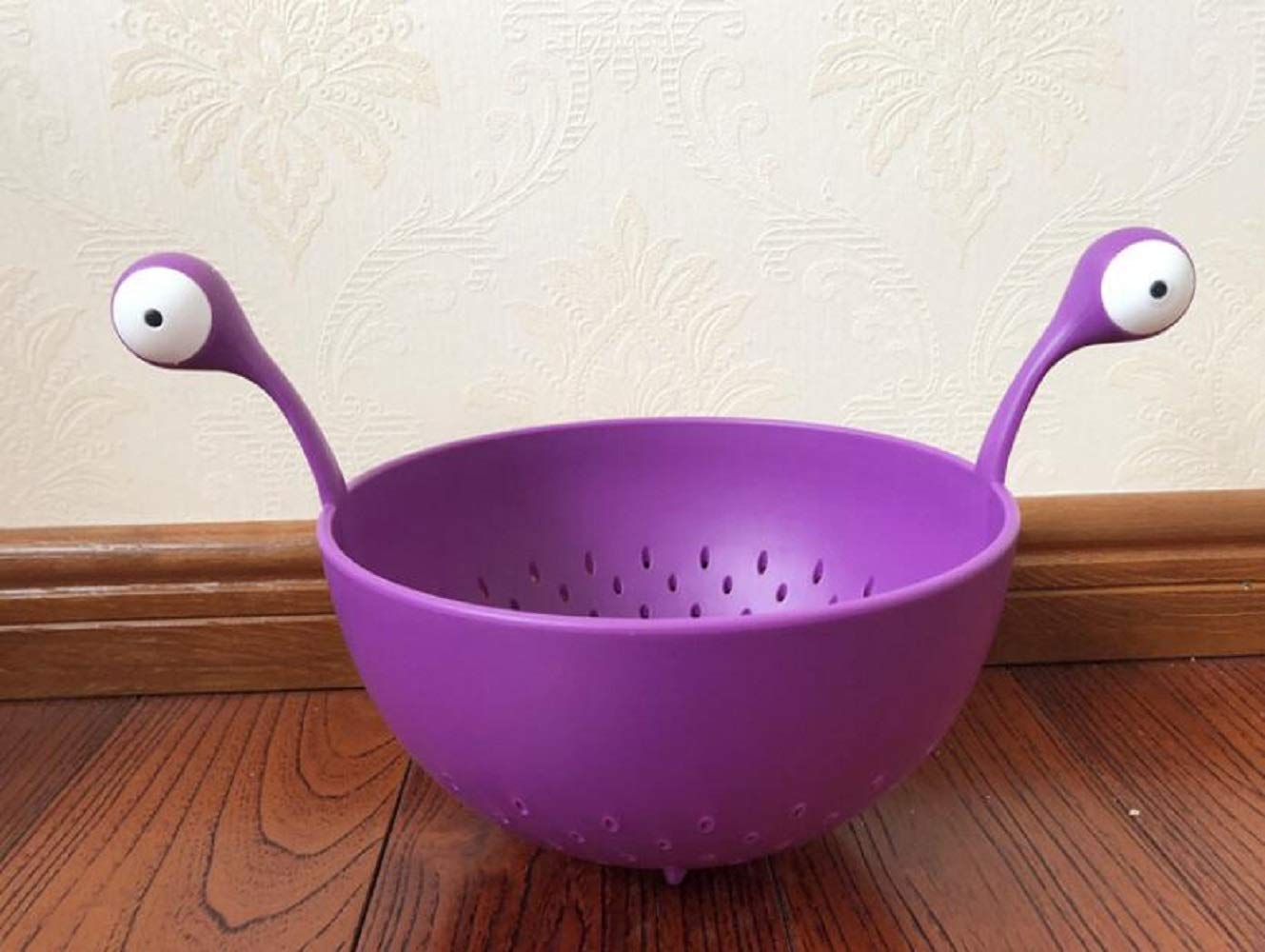 Purple Spaghetti Monster Colander Strainer - Pasta & Vegetable Drainer for Kitchen Cooking & Serving - Fun & Functional Kitchen Gadget