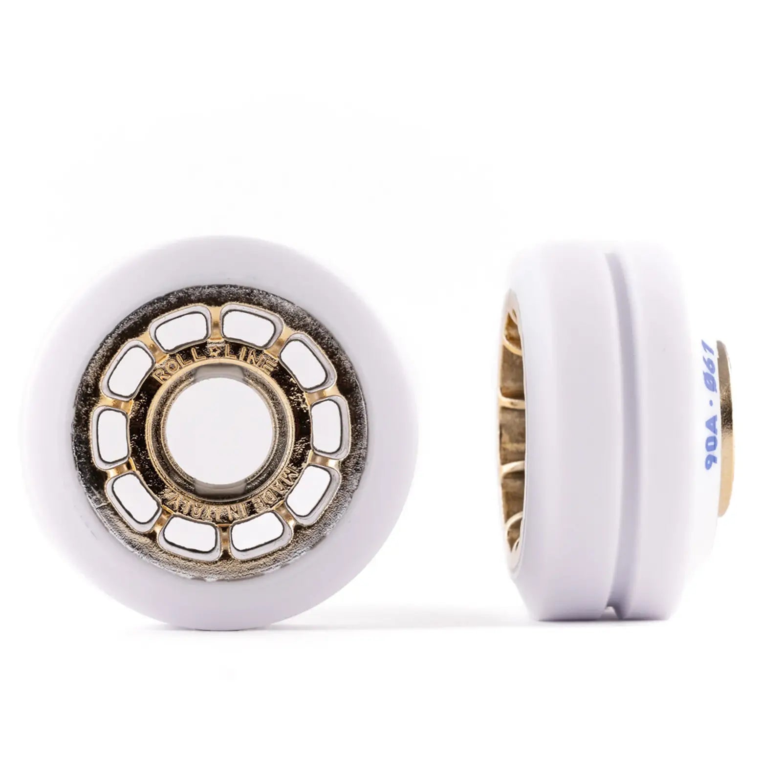 Roll Line ICE Roller Indoor Wheels 61mm - Premium Skating Wheels for Rinks, Dance & Artistic Performance - Perfect for Figure Skating and Roller Derby Training