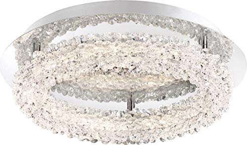 EuraFase 34159-019 Modern LED Bathroom Light Bar - Energy Efficient Vanity Mirror Lighting for Bathroom, Bedroom & Dressing Room