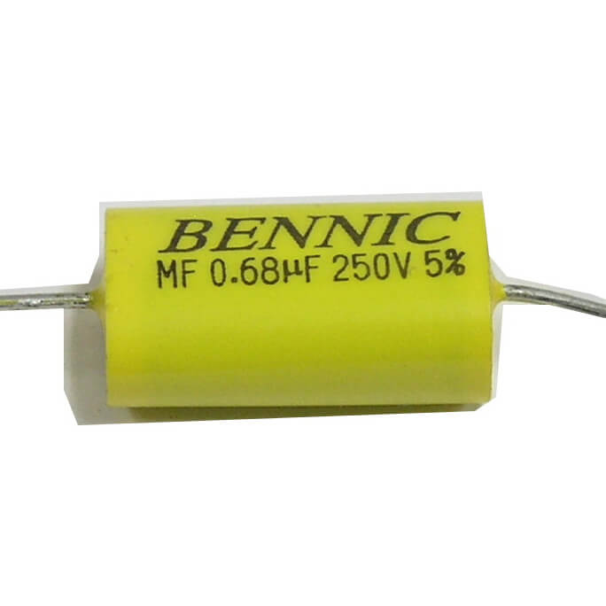 McBride MCC068PE 0.68uF Capacitor - High Performance Film Capacitor for Electronics, Audio Equipment & Power Supplies