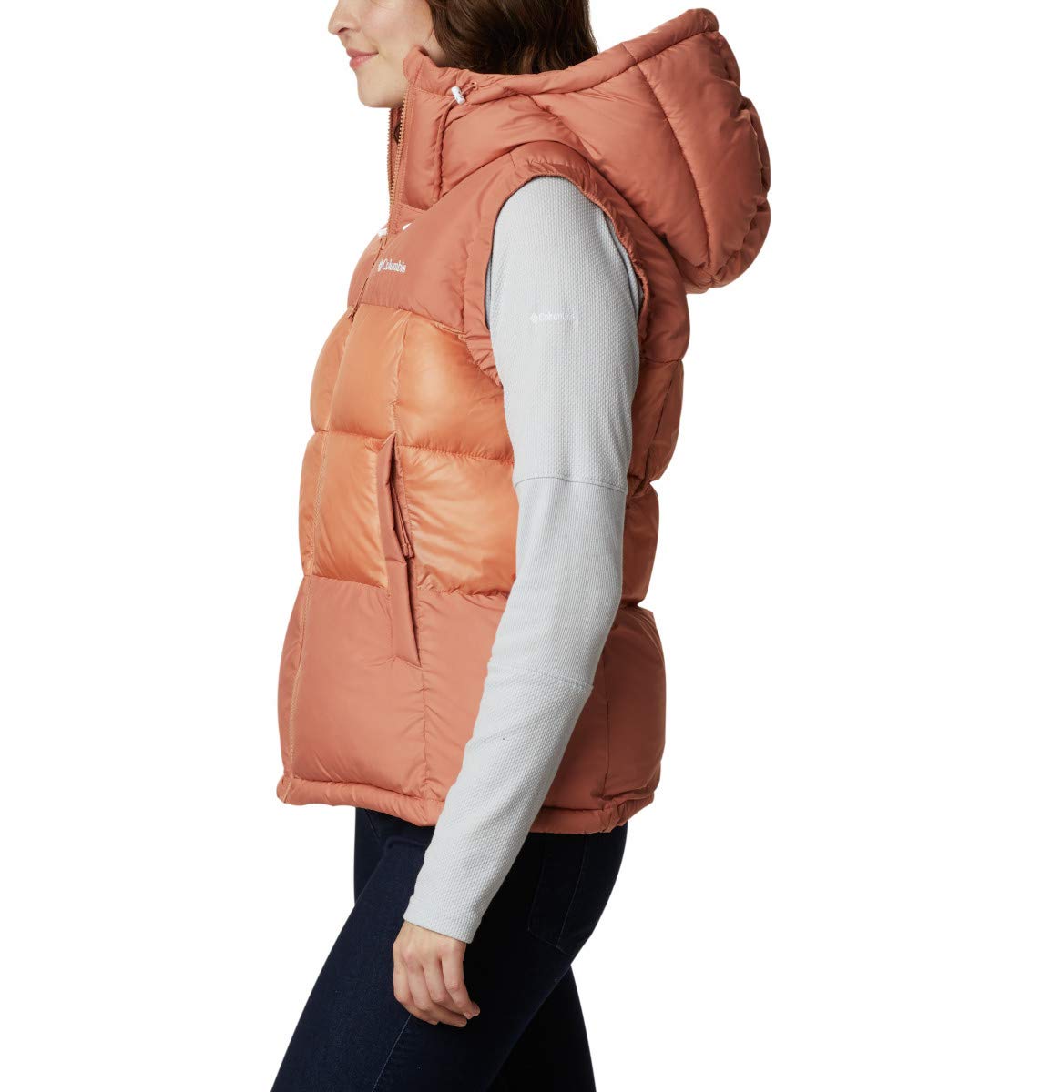 Columbia Women's Pike Lake II Insulated Vest - Lightweight Warm Winter Puffer Vest for Outdoor Hiking, Camping & Casual Wear