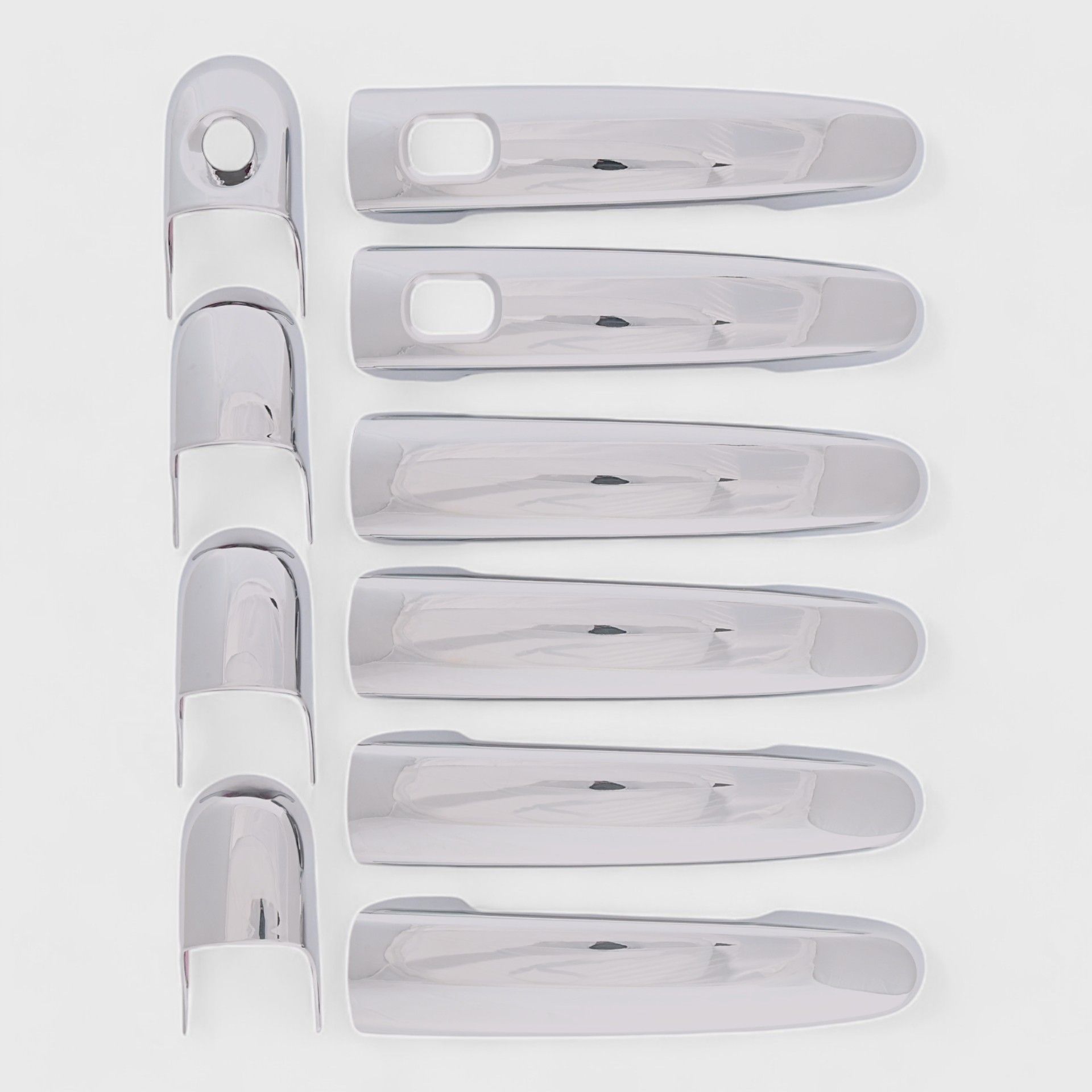 Chrome Door Handle Cover for Ford - Patented Design for Enhanced Protection & Style | Perfect for Car Detailing, Auto Accessories, and Vehicle Customization
