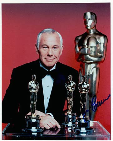 Authentic JOHNNY CARSON 8x10 Photo Signed In-Person - Rare Collectible Memorabilia for Fans & Collectors - Perfect for Home Display, Office Decor or Gift Giving