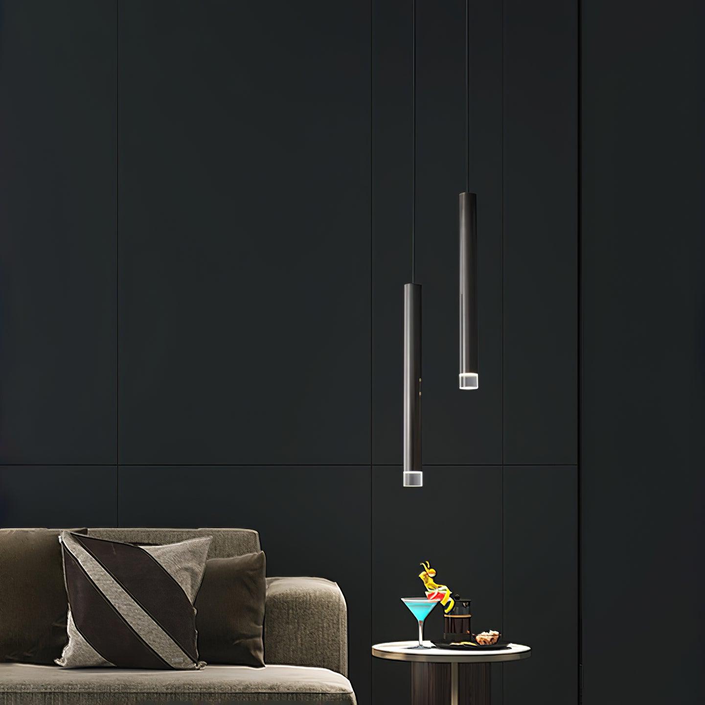 Elegant Hanging Pendant Lamp with LED Candle Lights - Perfect for Bedroom, Living Room, and Dining Room Decor