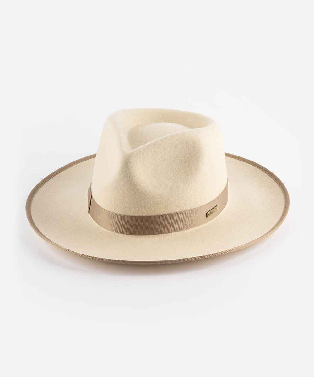Monroe Rancher Fedora Hat for Men & Women - Western Style Cowboy Hat with Wide Brim - Perfect for Outdoor, Rodeo, and Country Music Events