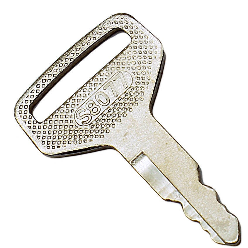 Kubota 3691975190 Main Switch Key Assy - Replacement Ignition Key for Kubota Tractors & Equipment - Perfect for Farming, Construction & Landscaping Use