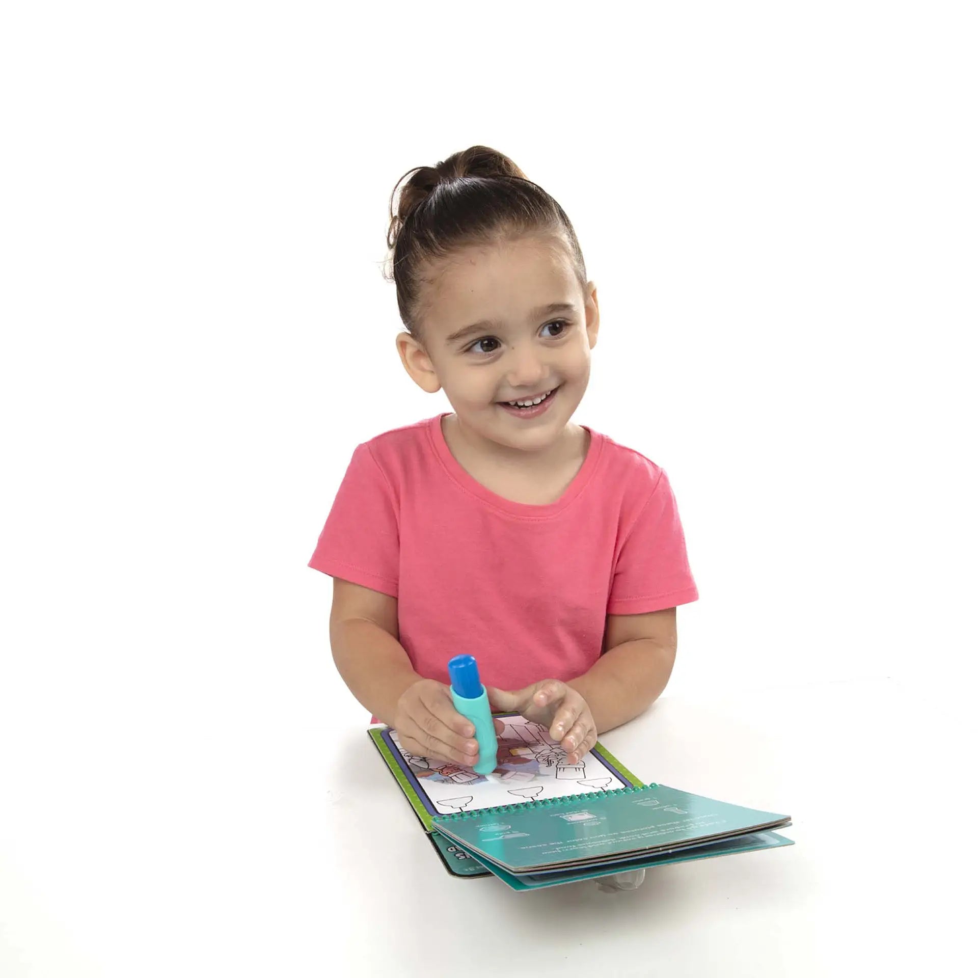 MND30180 On The Go Water Wow Occupations - Reusable Water Reveal Activity Pad for Kids, Travel & Learning Fun
