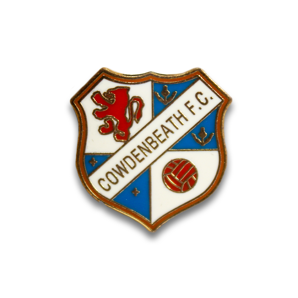 Official Cowdenbeath FC Pin Badge - Collectible Football Club Enamel Badge for Fans, Gifts & Memorabilia - Perfect for Jerseys, Hats & Backpacks