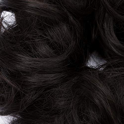 Messy Bun Hair Extension for Curly Hair - Clip-in Updo Hairpiece for Women | Perfect for Weddings, Parties & Everyday Styling