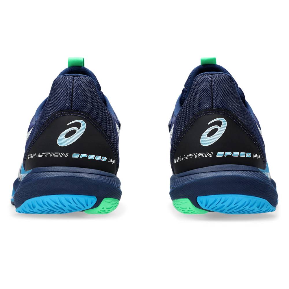 ASICS Solution Speed FF 3 Men's Tennis Shoes - Lightweight Performance Court Shoes for Men in Blue Expanse/White | Perfect for Competitive Matches & Training Sessions